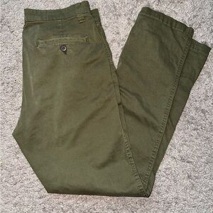 George Men's Khaki Pants in Olive